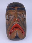 Pacific Northwest  Nw Coast Tsimshian Painted Mask