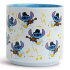 Disney Lilo   Stitch Elvis Playing Ukulele Ceramic Mug   Holds 13 Ounces
