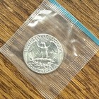1964 P Washington 90  Silver Uncirculated Quarter From Mint Set - Free Shipping