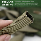 1 Inch Mil-w-5625 Nylon Tubular Webbing Milspecs 4000lbs Durable For Outdoor    