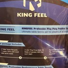 Professional Ping Pong Paddle Set Table Tennis Rackets  Balls And Net King Feel