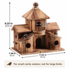 Bird Houses For Outside  6-hole Multi-chamber Birdhouse For Small Birds