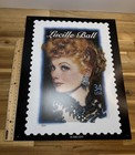 Lucille Ball Metal Stamp Sign Desperate Enterprises 2000 Usps Comedy Tv