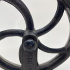 Halat Cast Iron Vintage Industrial Wheel Farmhouse Wall Mount Pulley 6 75    