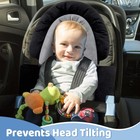 Breathable 3-in-1 Infant Car Seat Head Support  Soft Infant Car Seat Insert     