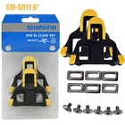2 Pair Shimano Sm-sh11 Cleat Set 6 Degree Float Spd-sl Road Bike Pedal Cleats Us