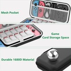 27-in-1 Bundle For Nintendo Switch dockable Case grips wheels   Full Protection