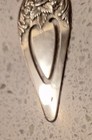 Vintage S Kirk   Son Sterling Silver Bookmark Rose Floral 1 x2 5 