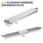 Extendable Aluminum Plank  Upgraded Ladder Scaffolding Planks  6-9 Ft Adjusta   
