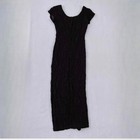 Vintage The Original Inc Black Lace Maxi Formal Evening Gown Dress Size Xs Event