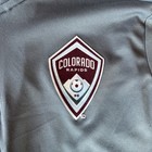 Adidas Aeroready Colorado Rapids 3stripe Long Sleeve 1 4 Zip Pullover Shirt M