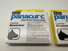 Panacur C Canine Dewormer  fenbendazole   1 Gram 2 Pack Six 1 Gram Packets