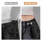8 Set Pant Waist Tightener Star Buttons Pins pant Waist Tightener for Loose 