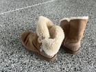 Ugg Classic Short Ii Women s Boots Sz 7  Chestnut Suede Pull On Boots