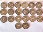 Territory New Guinea Lot 20 X 1 Shilling 1938  Silver 925  George Vi
