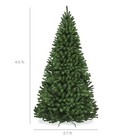 Best Choice Products Artificial Christmas Tree  4 5ft Premium Unlit Realistic Sp