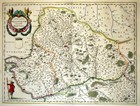 C  1635 Original Blaeu Map Of Beauvais Region   N  France - Original Hand Color