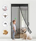 Magnetic Screen Door Mesh Curtain Durable Heavy Duty Mosquito Net Bug Hands Free