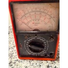 Triplett Model 60 Type 2 Suspension Analog Multimeter Vom Orange Us-tva Read