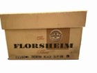Nos Vintage Florsheim Trenton Men   s 10b Deadstock Black Gold Loafers 70s A6