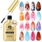 Blooming Gel Nail Polish 15ml Super Clear For Spreading Effect U V led Needed   