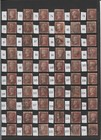 Gb Qv 1864 Sg43 1d Penny Red Plates 71-224 Complete Good To Fine Used Set