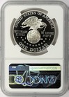 1991-s  1 Uso Anniversary Silver Dollar Commemorative Ngc Pf69 Ultra Cameo