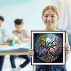 Tree Of Life Diamond Art Kits For Adults-5d Tree Of Life Diamond Art Painting   