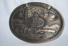 Amoco Vintage Solid Brass Belt Buckle   progress   Excellent  Standard Oil