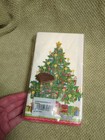 15 Caspari Triple Ply Napkins Christmas Tree Ivory