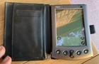 Palm Pilot V Handheld Pda Pocket Pc  Leather Cover  Cd   Charger  No Stylus