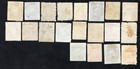 Brazil 1866-78 Stamps Mi 24a 25-38 Different Cancellations Used Cv 317 