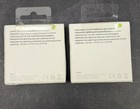 2x Oem Apple Lightning To Headphone 3 5mm Jack Adapter - White Mmx62am a