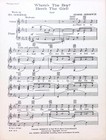 Where s The Boy Here s The Girl Sheet Music Treasure Girl 1928 Musical Flop