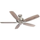 Hampton Bay Southwind Ii 52 In  Led Brushed Nickel Ceiling Fan With Remote