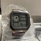 Casio Ae-1200whl-5av  World Time Watch  Chronograph  5 Alarms  10 Year Battery