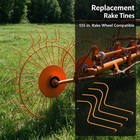 40pc-hay Rake Teeth Replacement For M w 55  Rake Wheel  15 X 11 5 X 6 5 Inches
