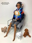 Barbie Lot Of 3 Lap Dog 1 6 Maltese Articulated White Tan Brown 5 Poa
