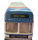 Vintage 1994 Road Champs Greyhound Toy Bus New York Destination Eagle Coach