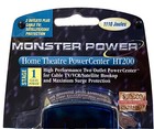 New Monster Power Compact Surge Protector Plug In Home Theater Tv 1110 Joules