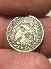 1835 Capped Bust Silver Half Dime - Super Clean Details 