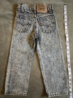 Vintage Little Levi   s Orange Tab Acid Wash 4t Made In The Usa