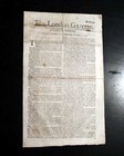 Earliest Of Newspapers To Be Had Original Early Rare 1670 London England Gazette