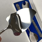 Konge Tinn Norwegian Pewter Salad Serving Set Viking Theme  Cheese Knife Vintage