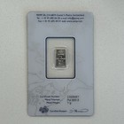 Pamp Suisse Lady Fortuna 1 Gram 1g  9999 Palladium Bar - Large Card Assay