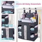 Xl Hanging Diaper Caddy Organizer    sturdy And Durable Baby Organizer     Diaper St