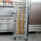 Pan Commercial Aluminum End Load Restaurant Bakery Bun Sheet Pan Speed Rack