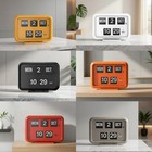 Twemco Qd-35 Retro Flip Clock In 6 Colors - Perpetual Calendar   German Movement
