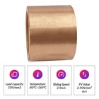 Metric Oilite Plain Bronze Sintered Bearing Bushes Series - High Quality