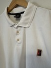 Vintage 90s Nike Challenge Court Tennis White Polo Shirt Size Men   s Xl